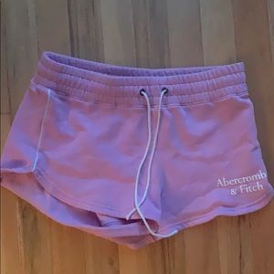 Size small pink Abercrombie soft shorts